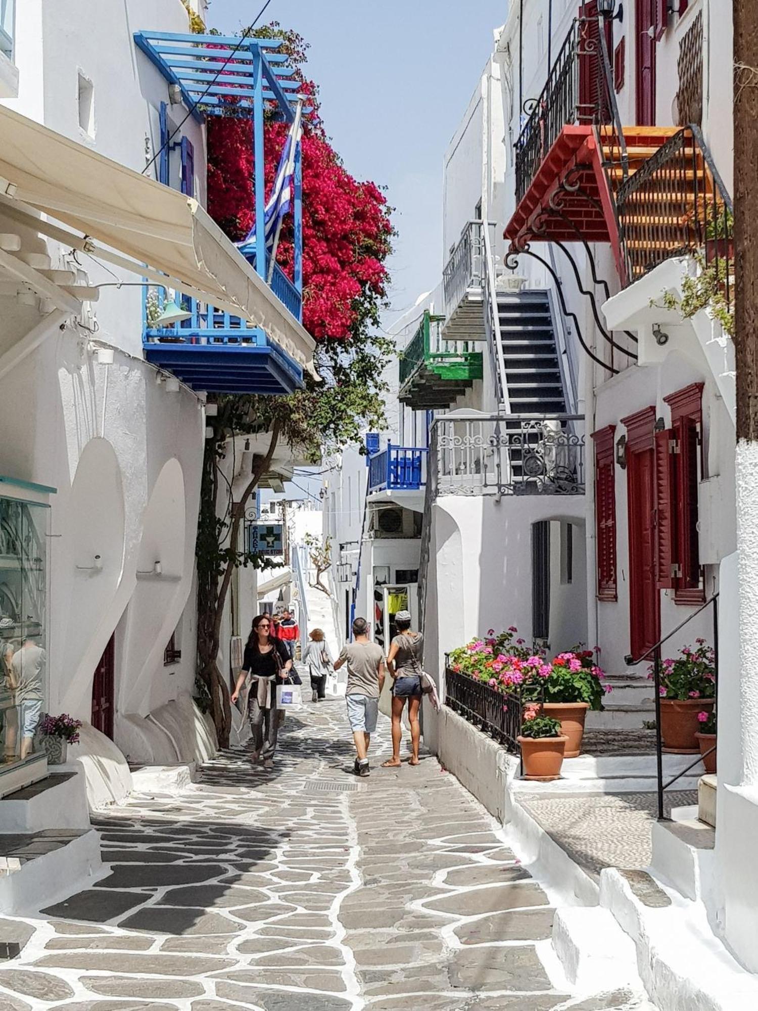 Aniko Suites White Alley Mykonos Town 外观 照片